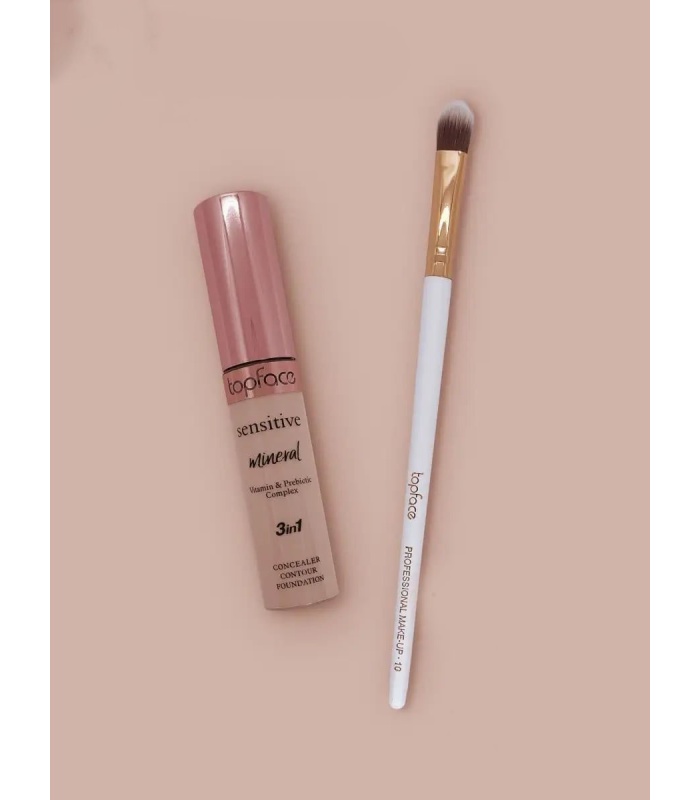 کانسیلر 3 در 1 فول کاور تاپ فیس شماره 001 (Topface)