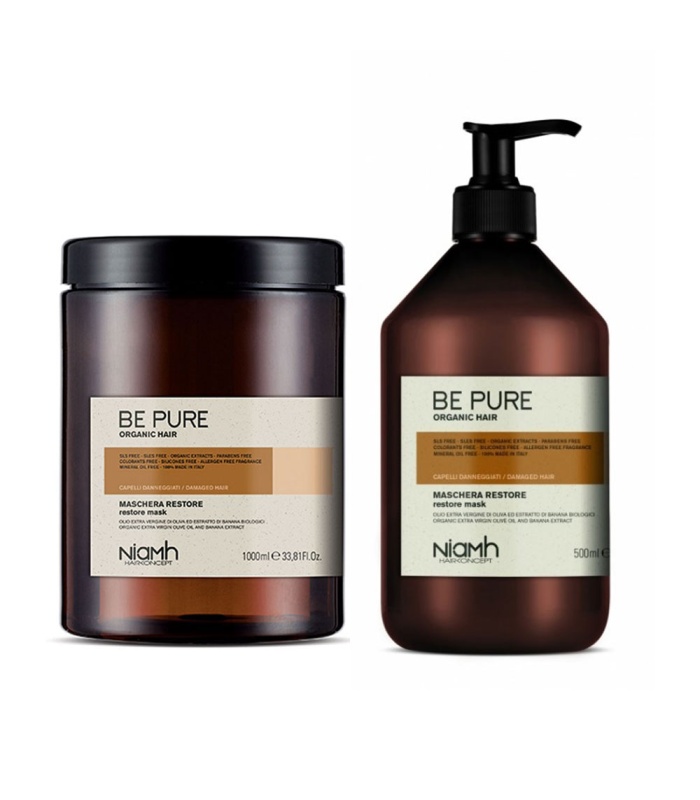 ماسک مو بی پیور (BePure) احیاء کننده بدون سولفات حجم 500 میلی لیتر