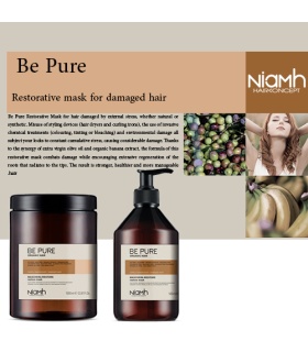 ماسک مو بی پیور (BePure) احیاء کننده بدون سولفات حجم 500 میلی لیتر