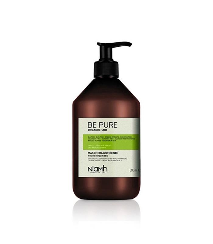 ماسک تغذیه کننده مو بدون سولفات بی پیور (BePure) حجم500 میلی لیتر