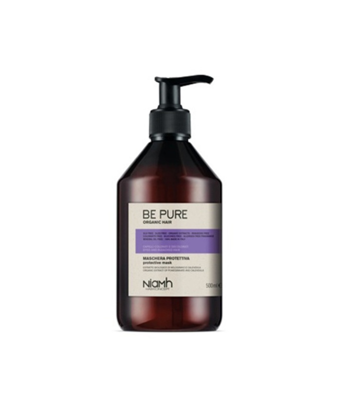 شامپو مناسب موهای رنگ شده و دکلره فاقد سولفات بی پیور(BePure) حجم 500 میلی لیتر