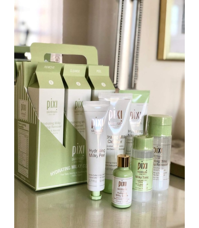 تونر آبرسان و تسکین دهنده پوست مدل میلکی پیکسی(Pixi) 100ml