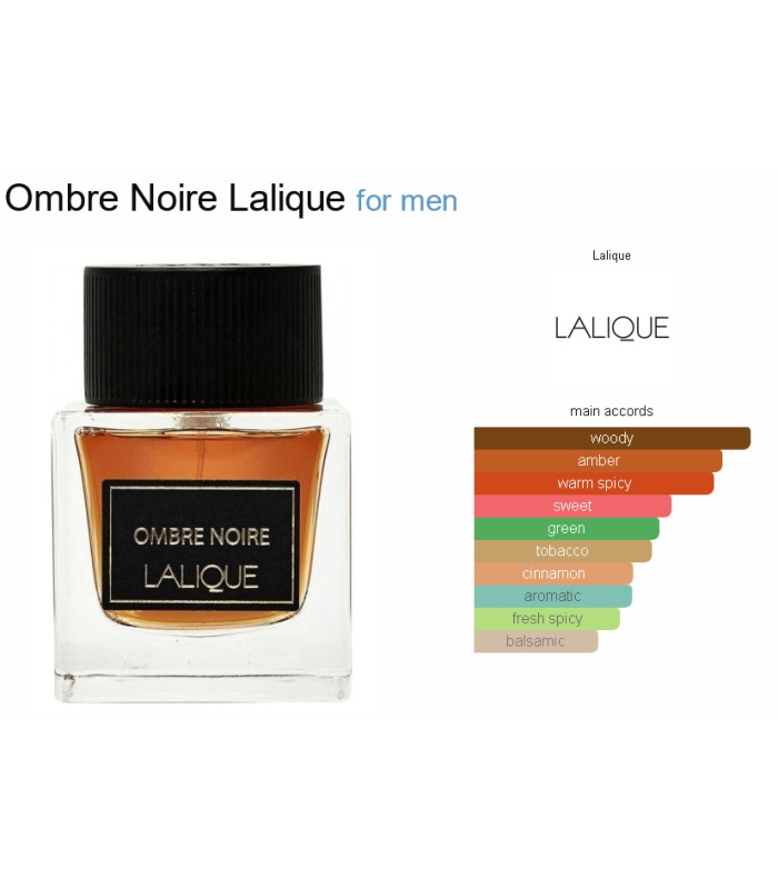 عطر لالیک آمبر نویر (Lalique Ombre Noire)