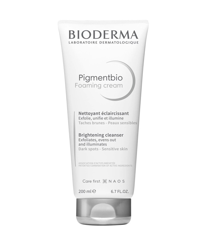 ژل شستشو روشن کننده وضد لک بایودرما مخصوص پوست حساس حجم 200میلی لیتر