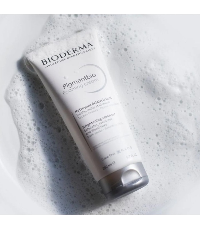 ژل شستشو روشن کننده وضد لک بایودرما مخصوص پوست حساس حجم 200میلی لیتر