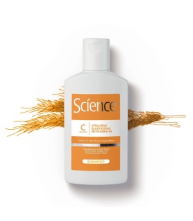 شامپو لیفت کننده وبازسازی کننده فوق العاده قوی با الاستیک وکراتین ساینس(Science)