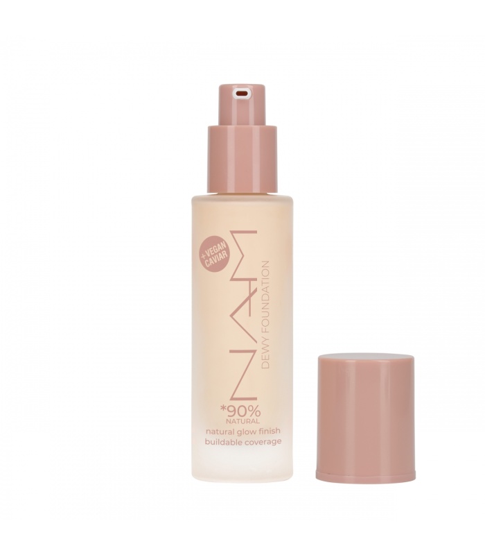 کرم پودر نام مدل دیوای مناسب پوست خشک شماره 03 (Nam Fluid Dewy Foundation nr3)