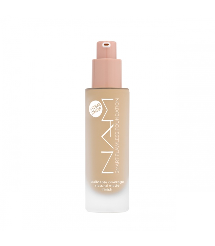 کرم پودر نام مناسب پوست چرب شماره06 (Nam Smart Flawless Foundation 06 Sand)