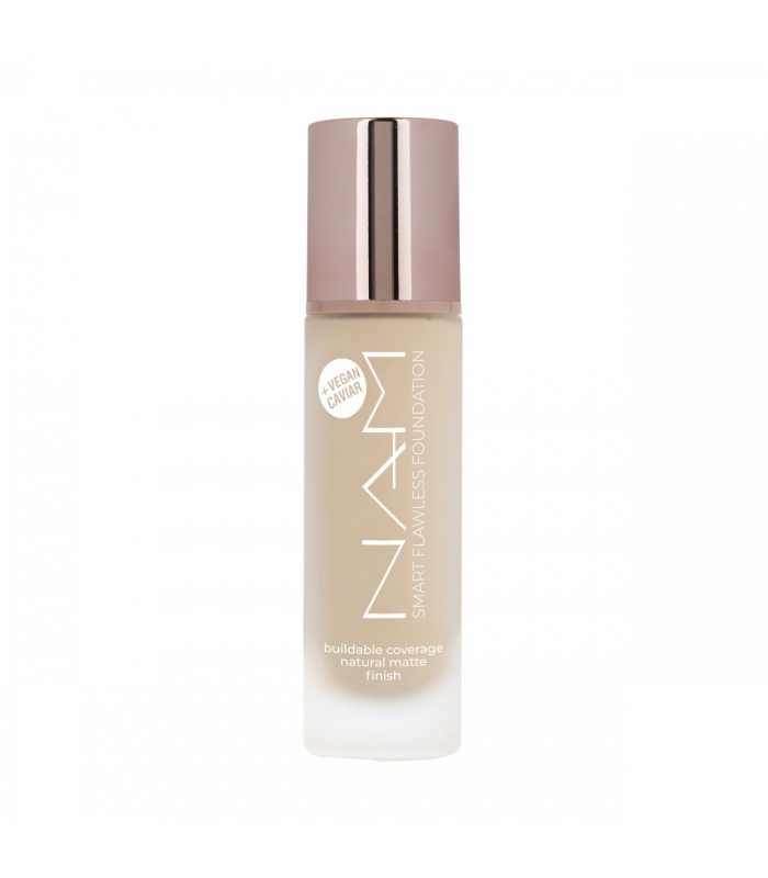 کرم پودر نام مناسب پوست چرب شماره05 (Nam Smart Flawless Foundation 05 True Natural)